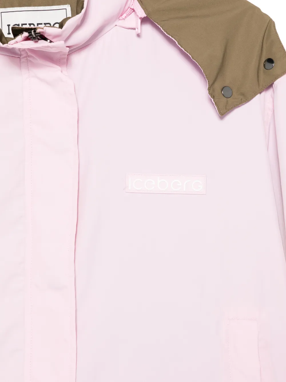  Iceberg Hooded Jacket - Pink 