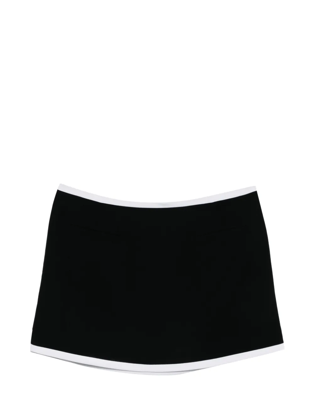 Iceberg Minigonna con rifinitura a contrasto - Nero