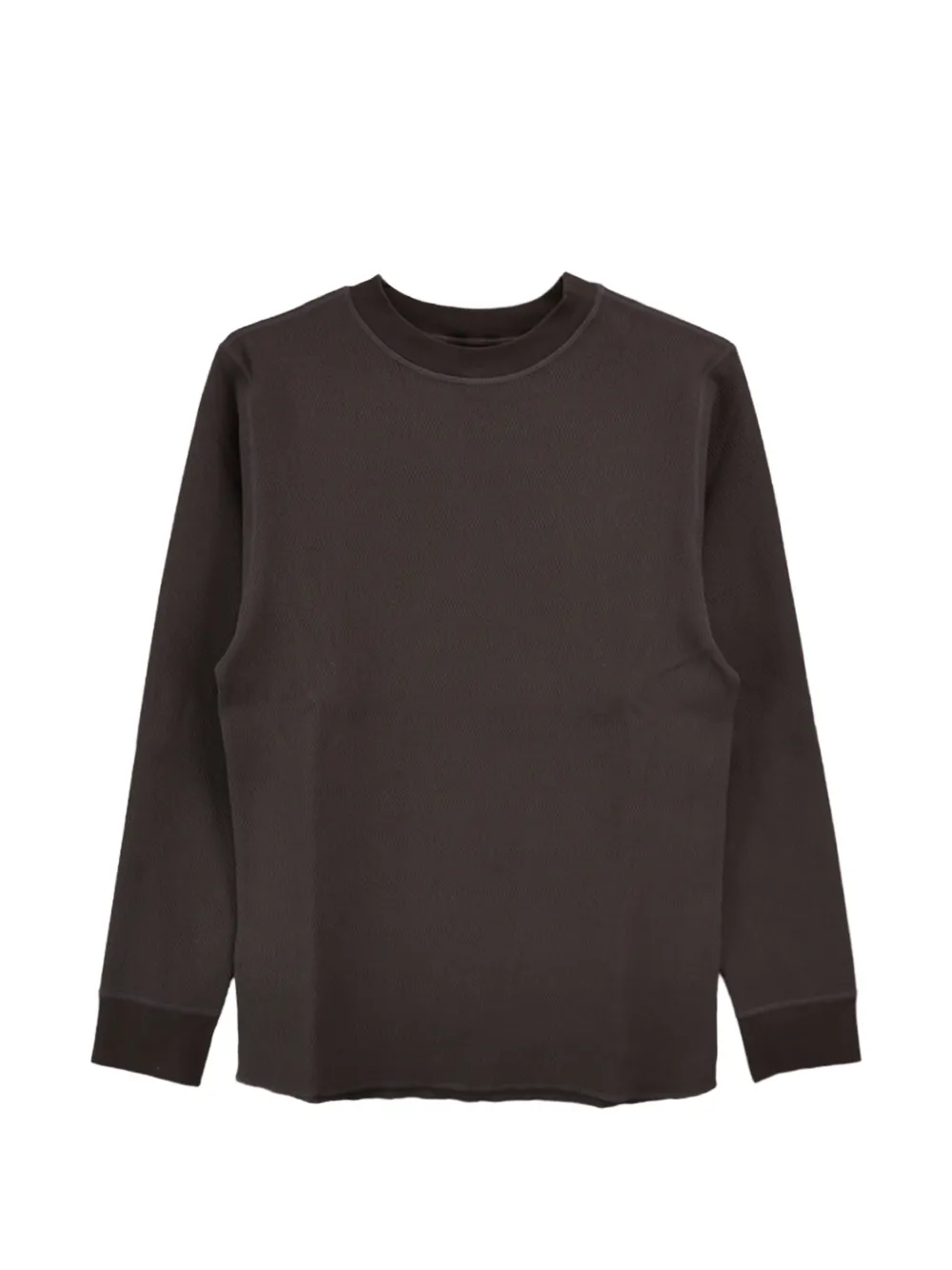 Omar Afridi thermal long-sleeve sweater - Marrone