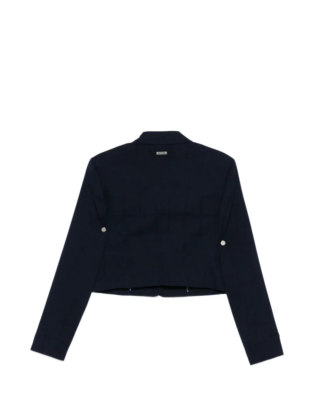 Iceberg Checked Blazer In Blue