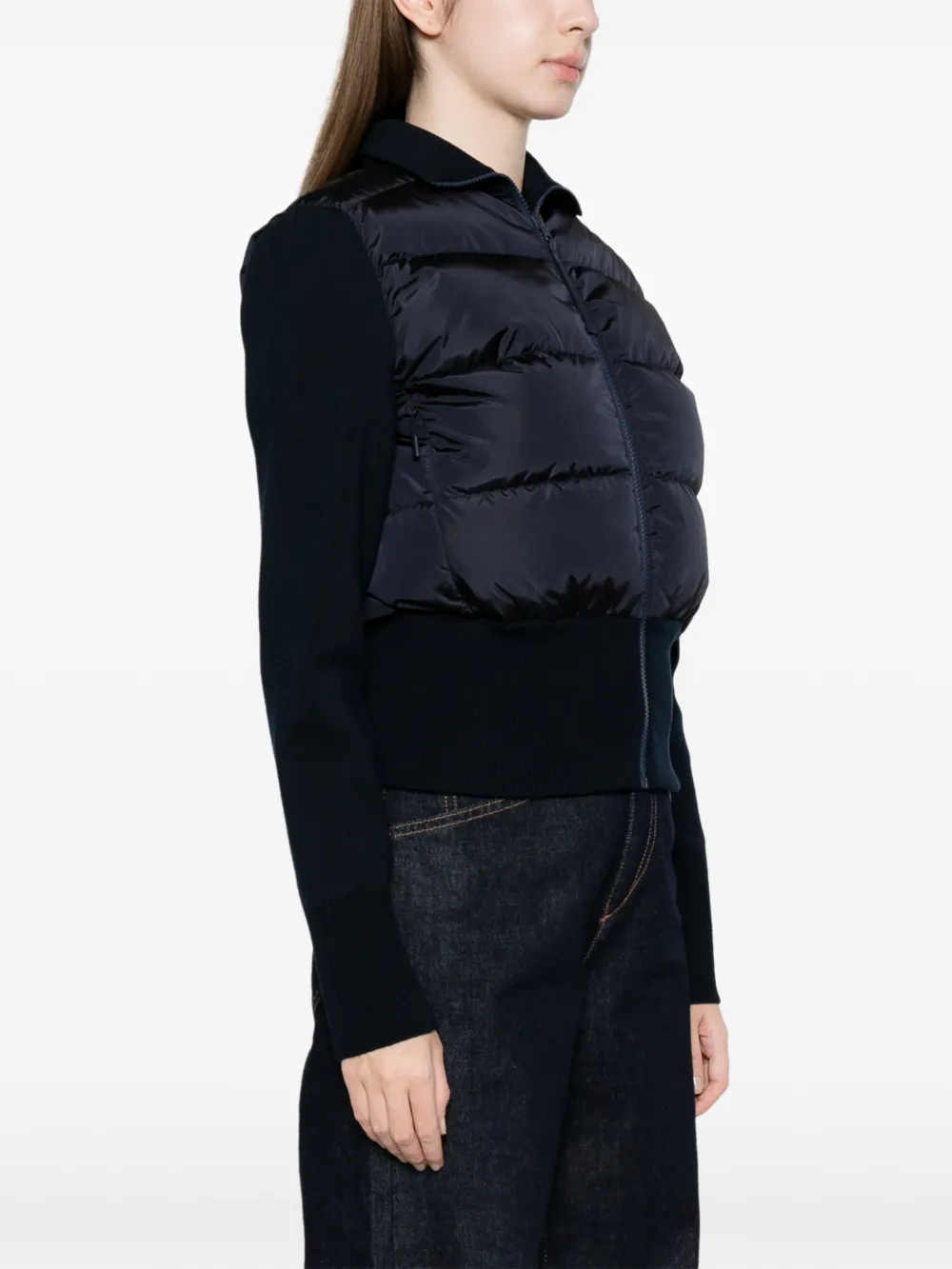 Quilted Knit Jacket