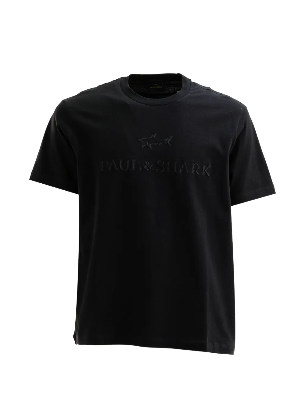Paul & Shark logo-embroidered T-shirt - Nero