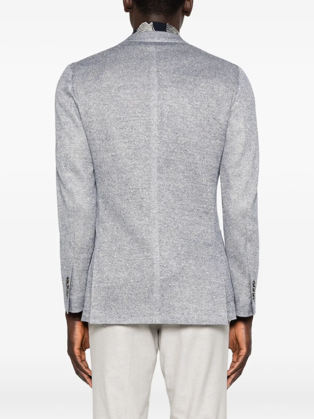 Lardini Blazer met enkele rij knopen Blauw