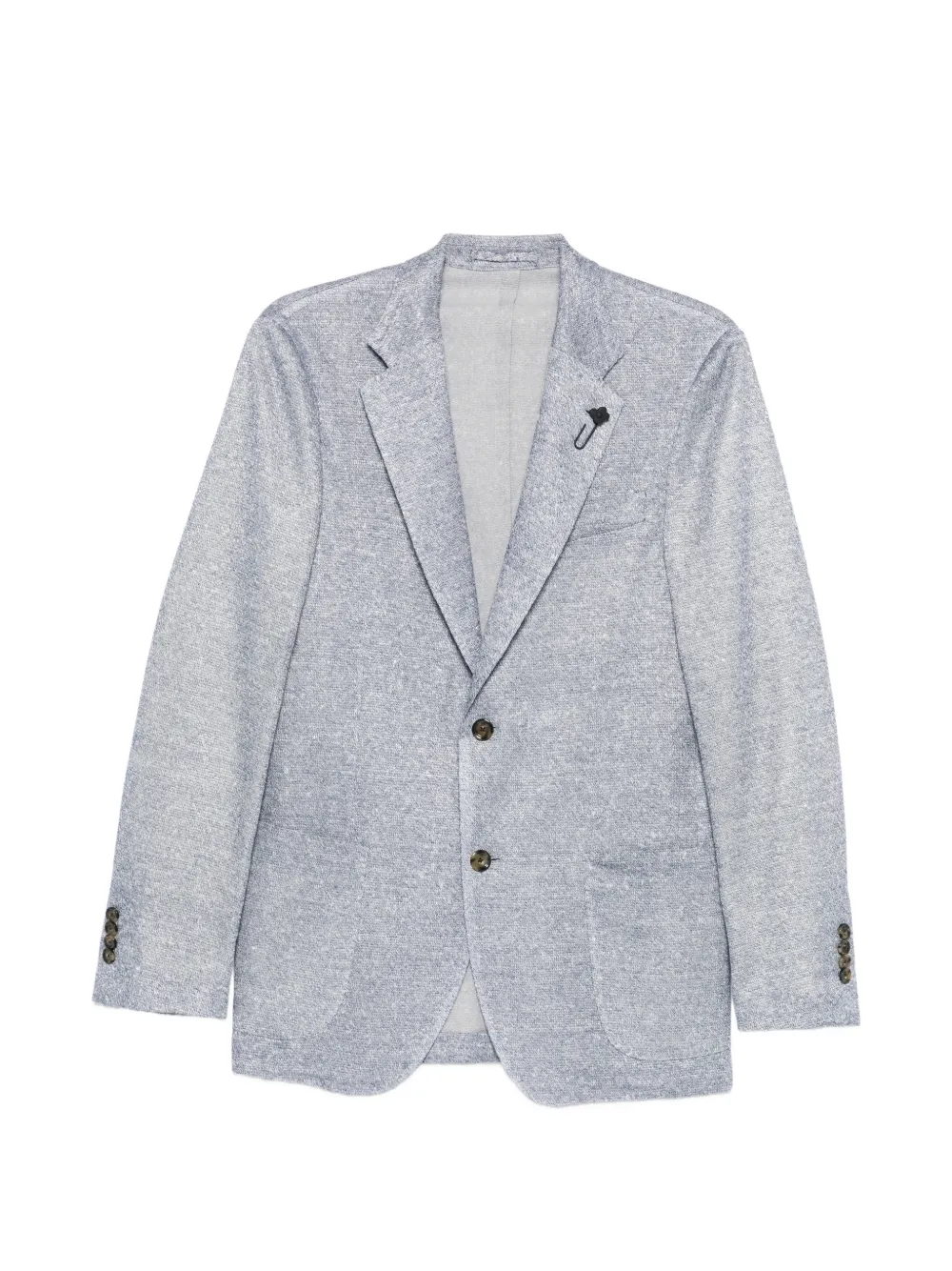 Lardini single-breasted buttoned blazer - Blau