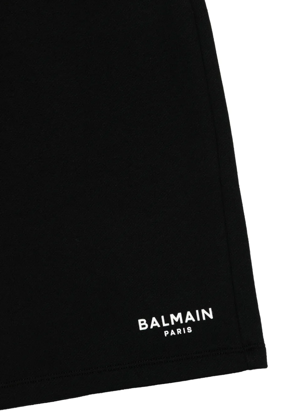 Balmain Kids Shorts met logo Zwart
