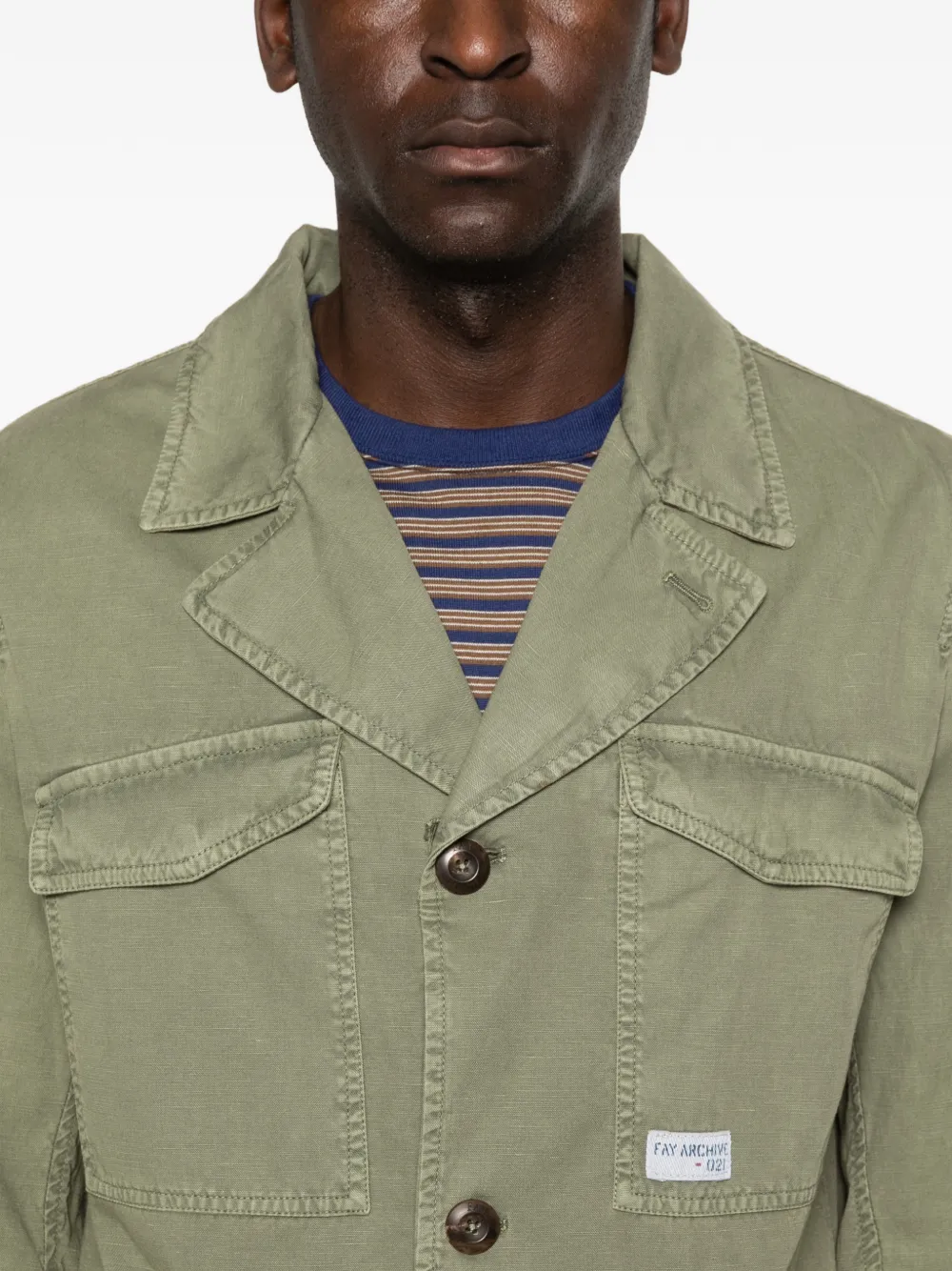 Fay Jack met logopatch Groen