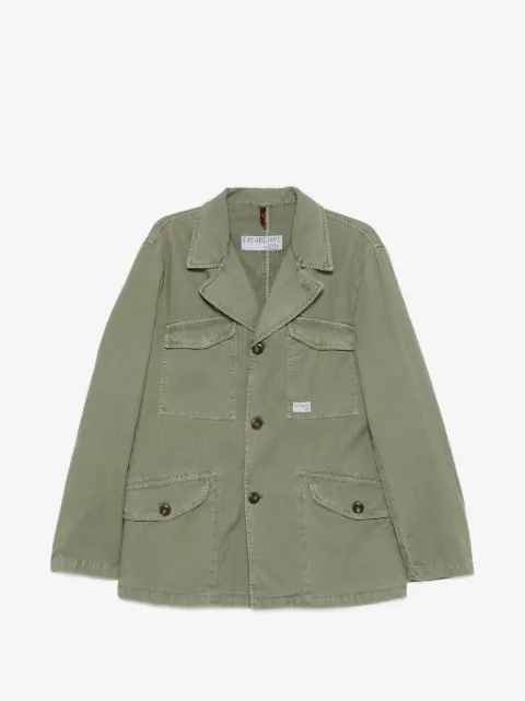 Fay logo-patch jacket
