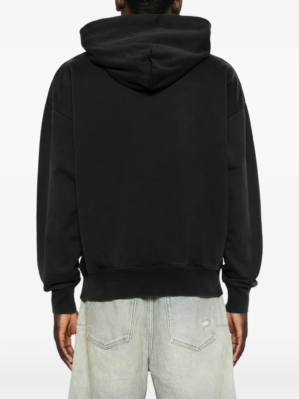 Purple Brand crystal-logo hoodie Grijs