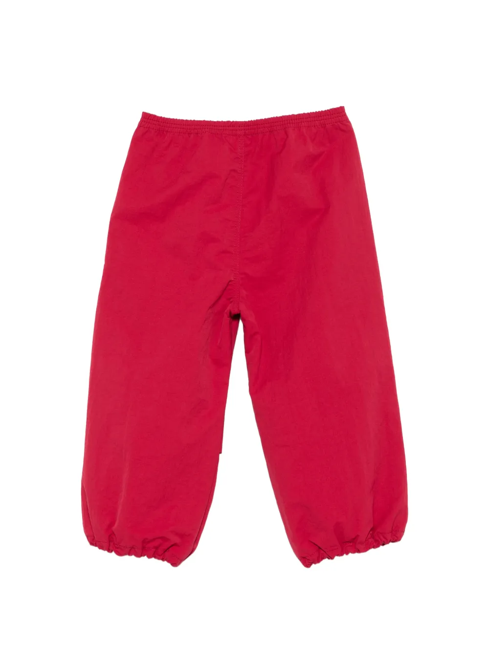 Gucci Kids Broek met elastische tailleband Rood