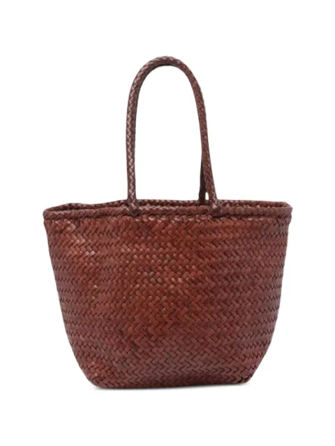 DRAGON DIFFUSION woven-design shoulder bag