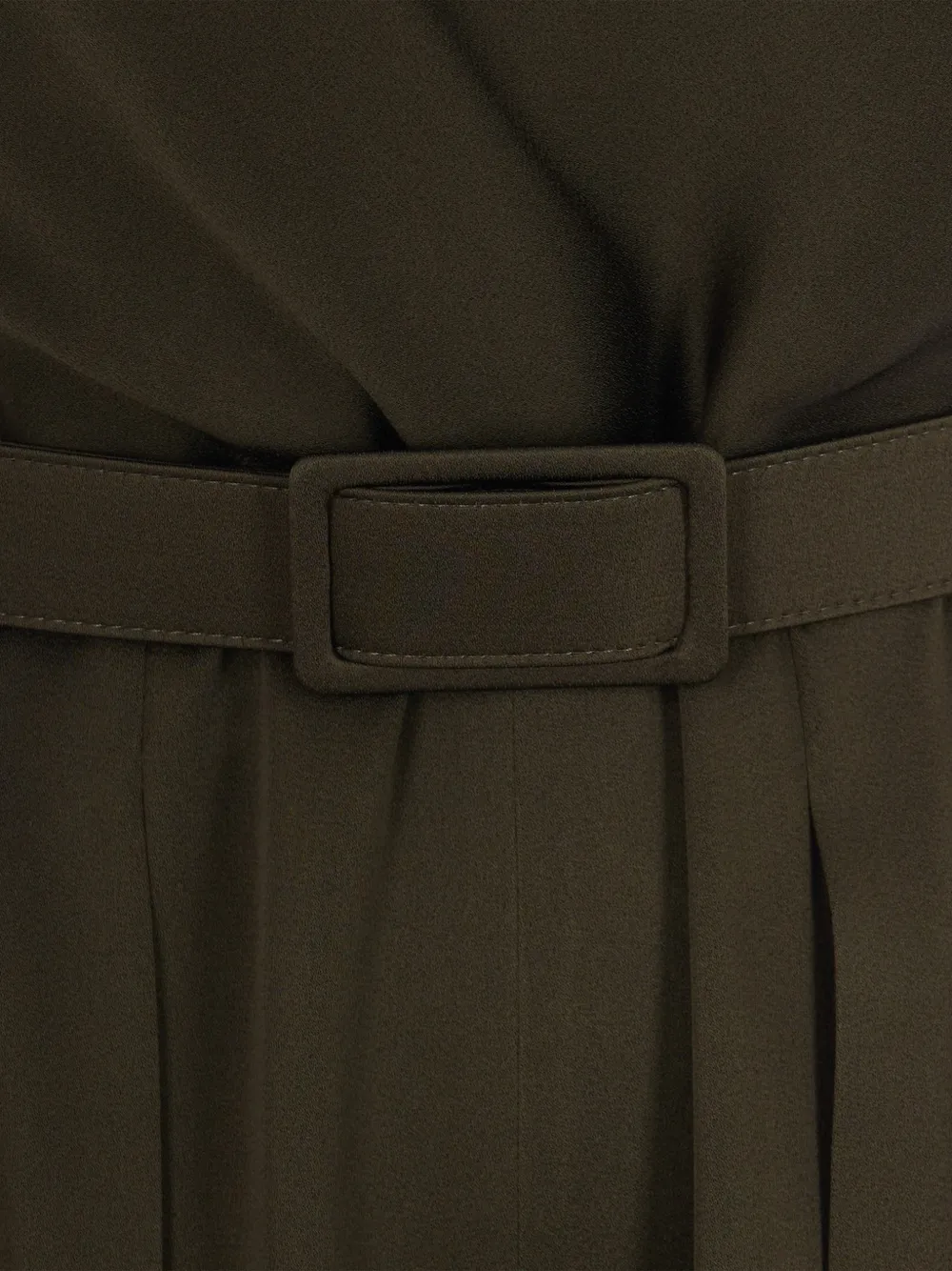  Max Mara Vespa Belted Jumpsuit - Green 