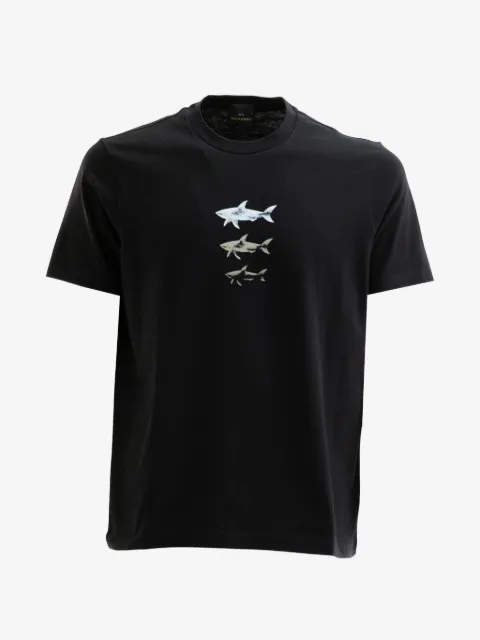 Paul & Shark shark-print T-shirt