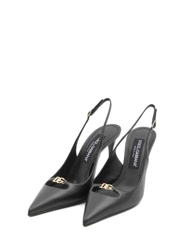 Dolce & Gabbana スリングバック パンプス | ブラック | FARFETCH JP