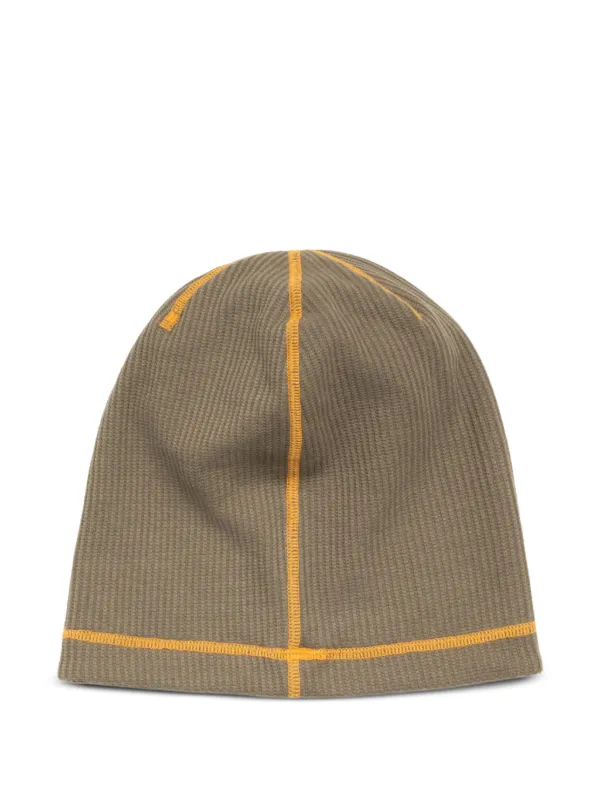 Stüssy Waffle Skullcap Beanie Hat | Green | FARFETCH IN