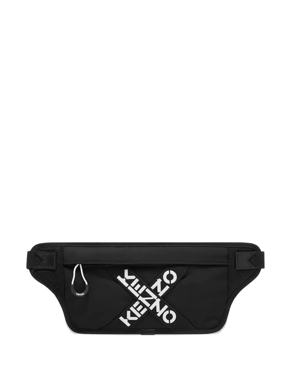 Kenzo logo-print belt bag - Nero