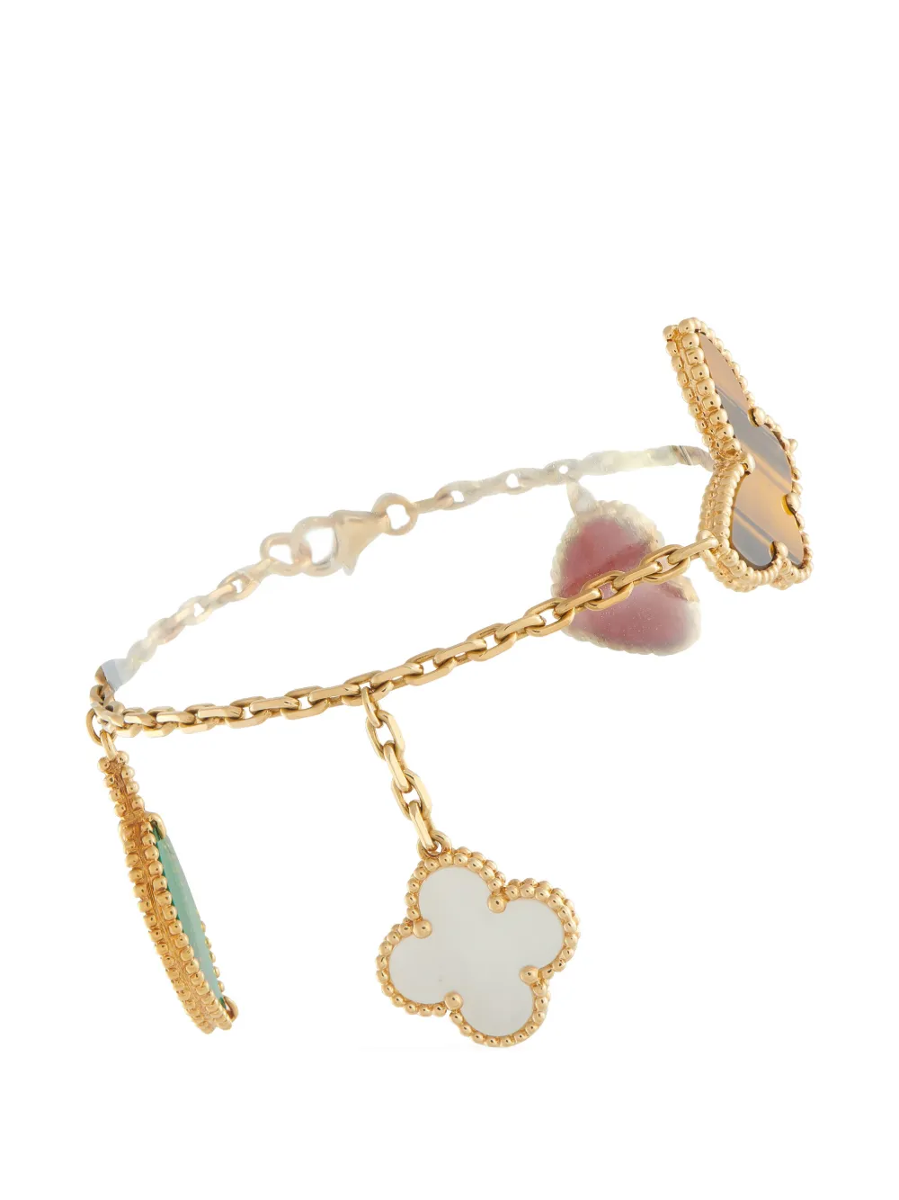Van Cleef & Arpels clove-pendant bracelet - Oro