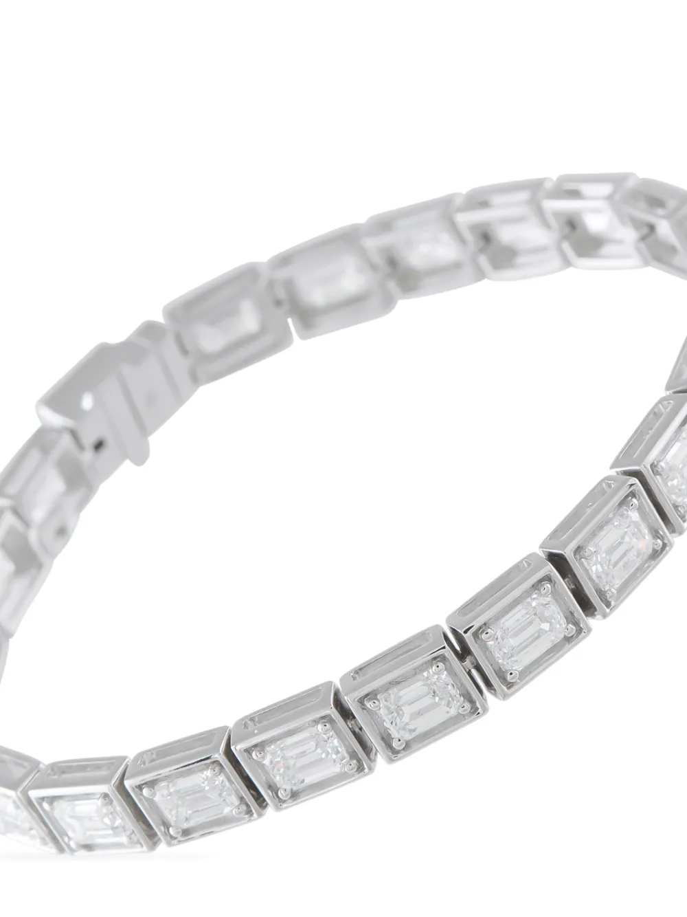 LB Exclusive 18K white gold diamond bracelet - Argento