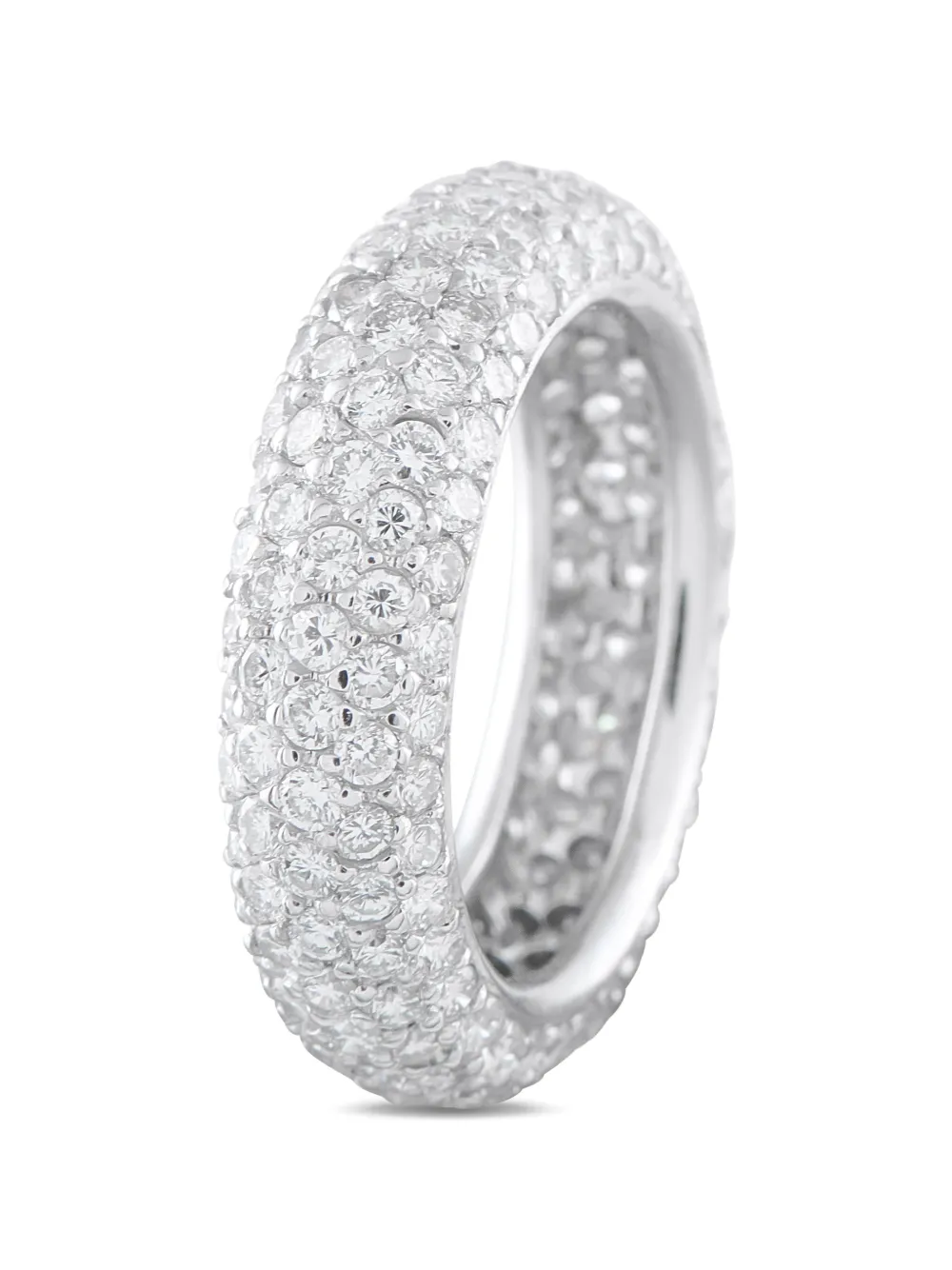LB Exclusive diamond-embellishment ring - Argento