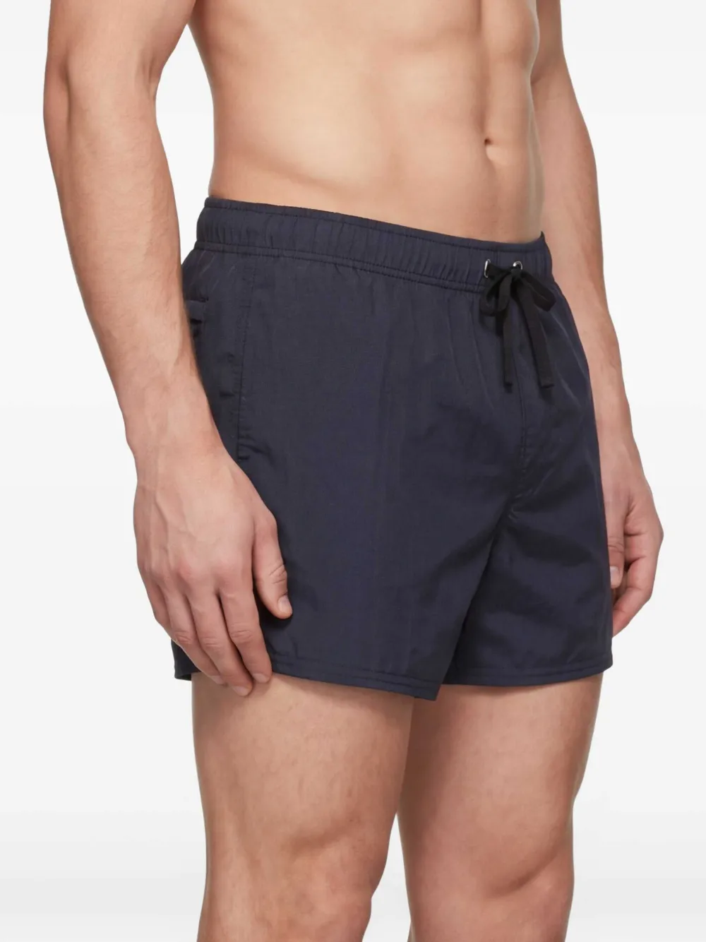 Givenchy Zwembroek met trekkoordtaille Zwart
