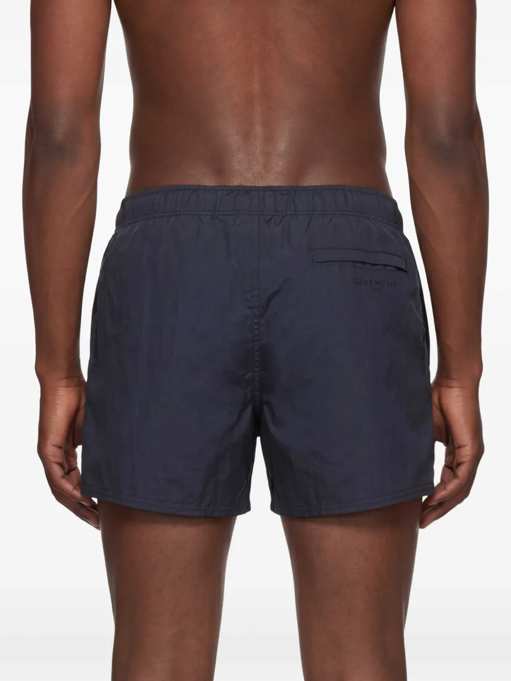 Givenchy Zwembroek met trekkoordtaille Zwart