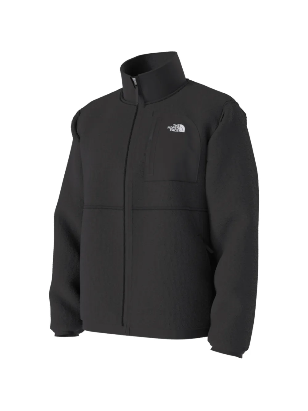 The North Face Yumiori Off-Peak fleece jack met rits Zwart