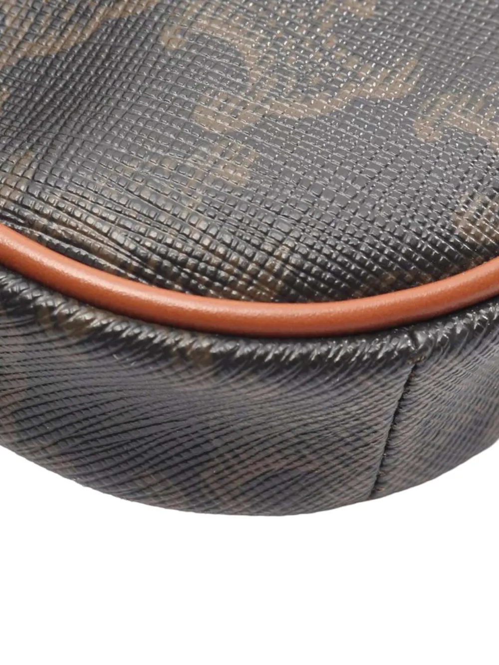 2021 Coated Canvas Triomphe Triangle Crossbody Bag