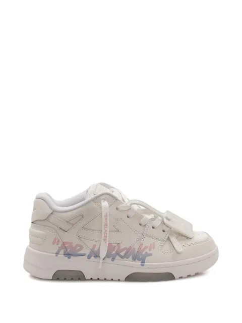 Off-White Kids Out Of Office leather sneakers