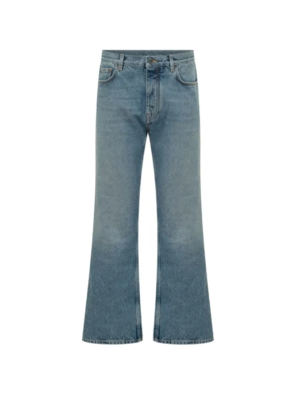 Off-White ストレートジーンズ | ブルー | FARFETCH JP