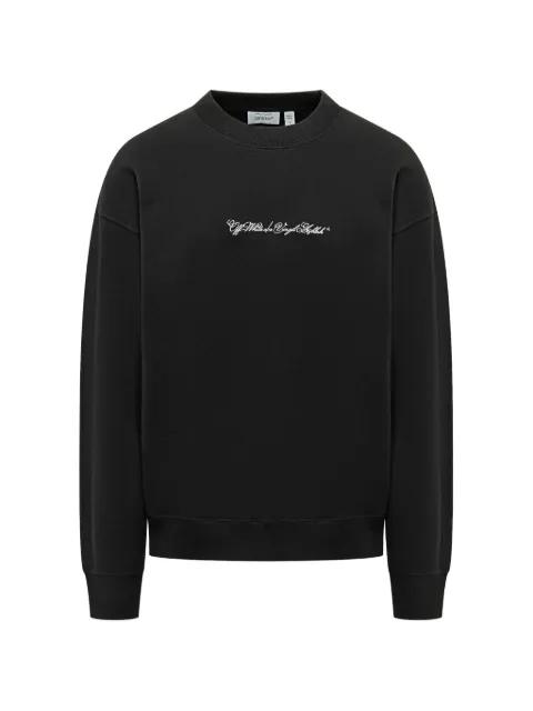Off-White script arrow crewneck