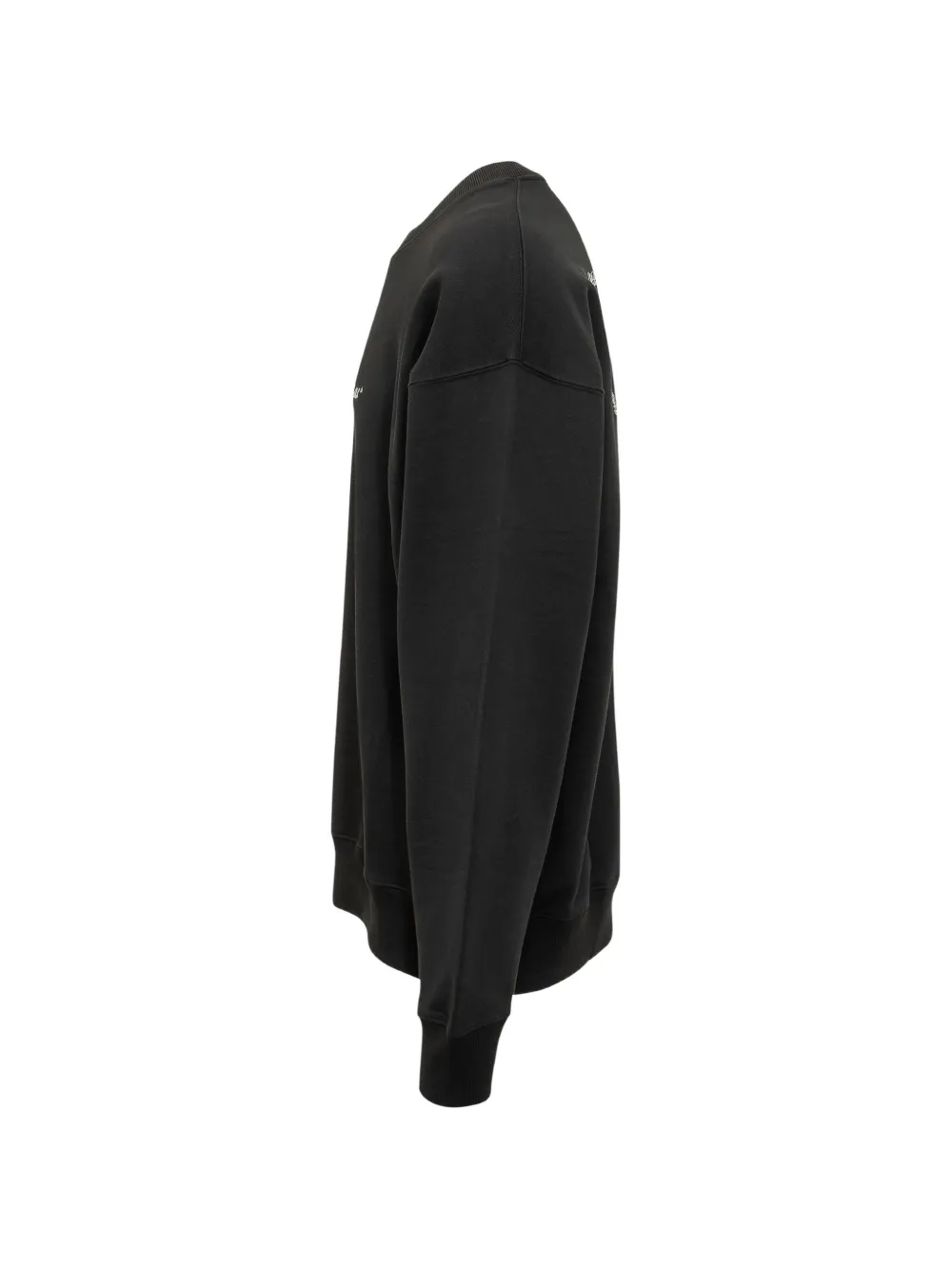  Off-white Jersey Script Arrow Con Cuello Redondo - Negro 