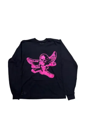 Chrome Hearts horseshoe-print long-sleeve Top | Black | FARFETCH ZA