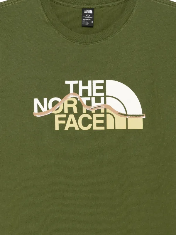 The North Face Woodland Logo T-shirt | Green | FARFETCH