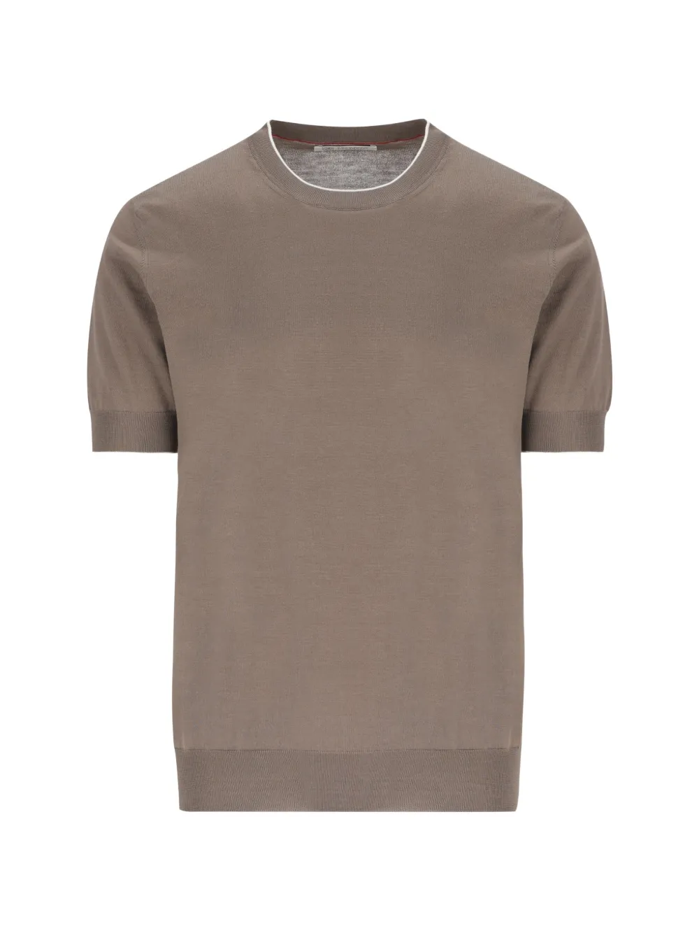Brunello Cucinelli round-neck T-shirt - Toni neutri