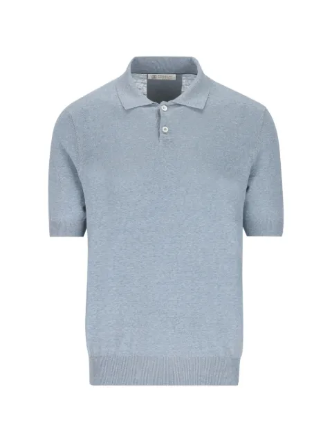 Brunello Cucinelli short-sleeve polo shirt