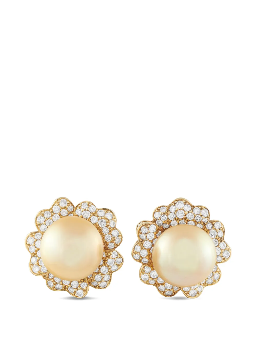 LB Exclusive flower-shape earrings - Oro