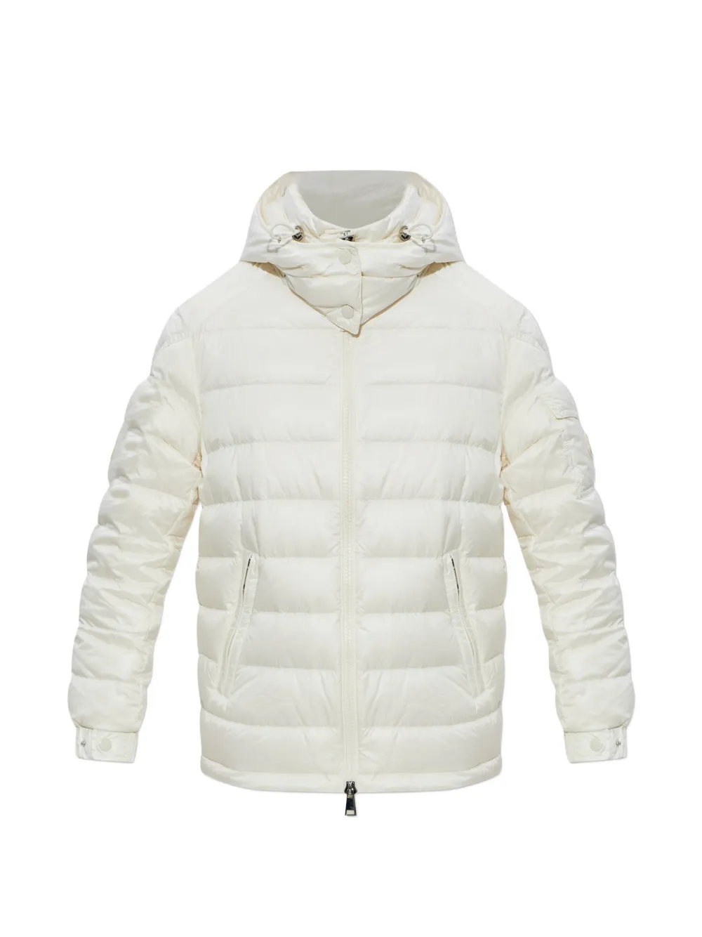 Moncler hooded puffer jacket - Bianco