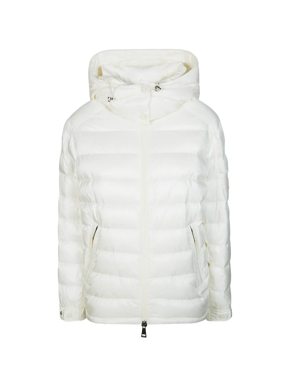MONCLER Gefütterte Dalles Kapuzenjacke - Weiß