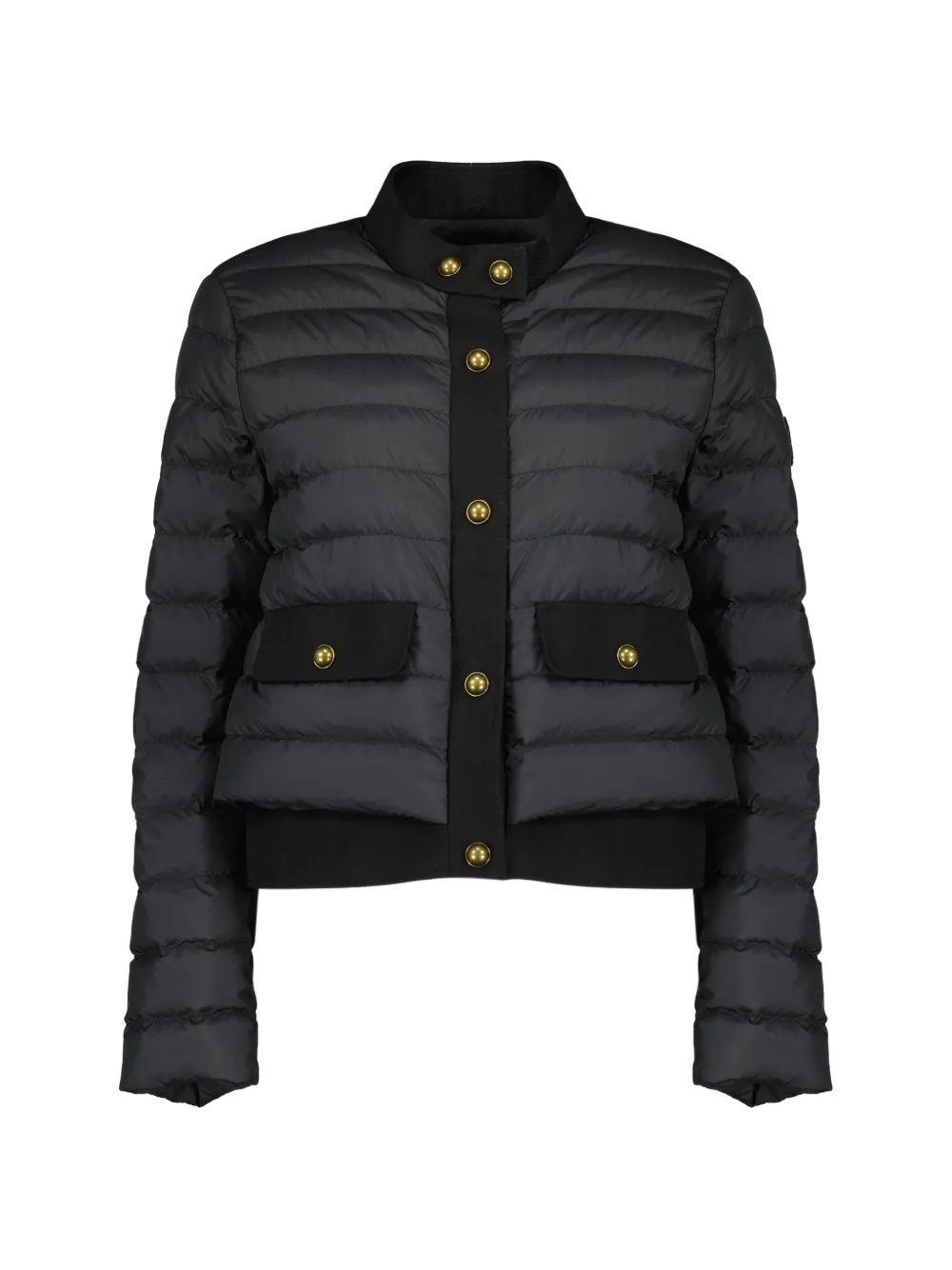 Moncler - Donsjack - dames - Polyester/leer/katoen