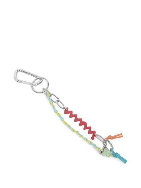 Marni logo-plaque keyring