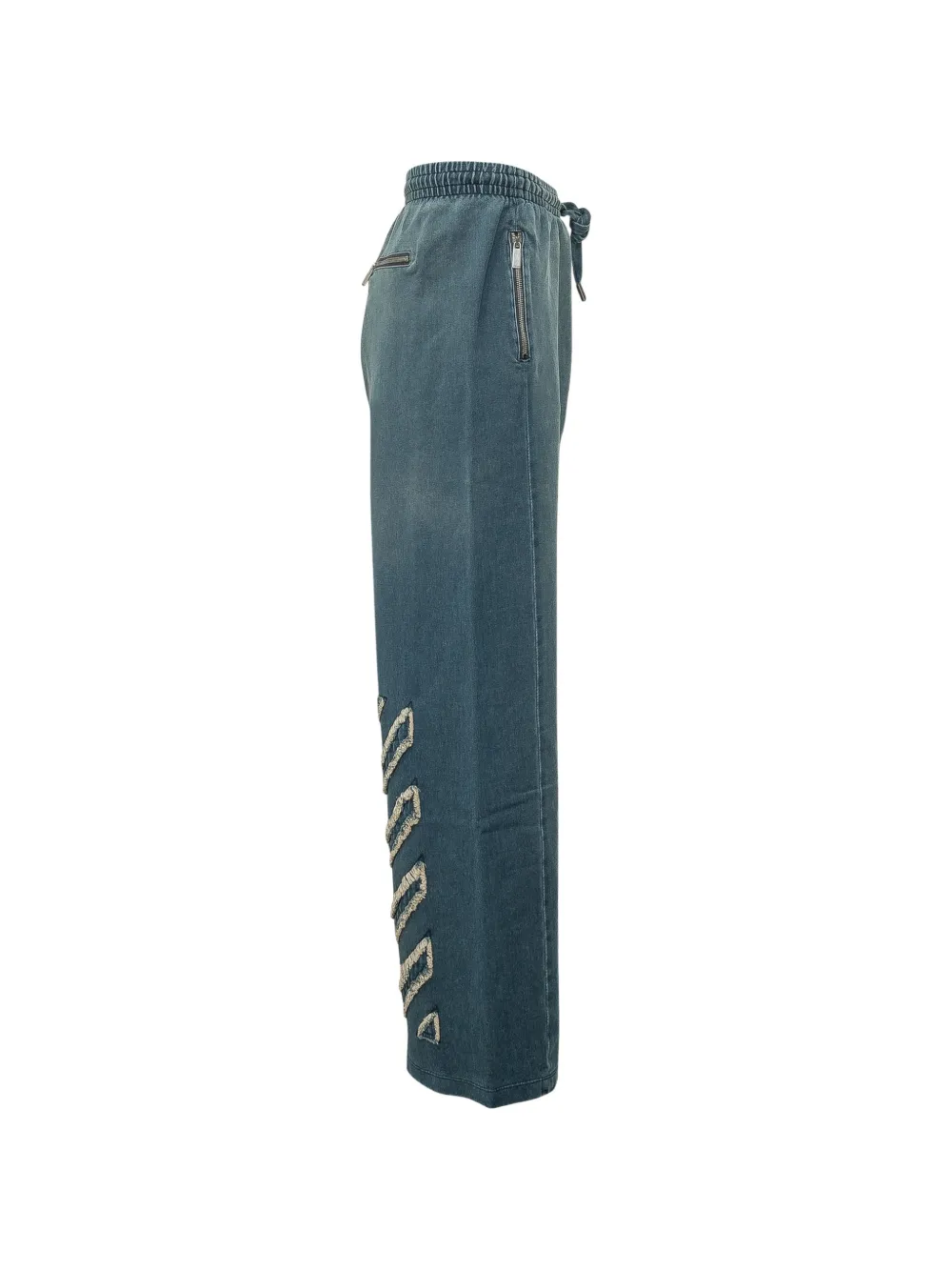 Off-White Arrow trainingsbroek met logodetail Blauw