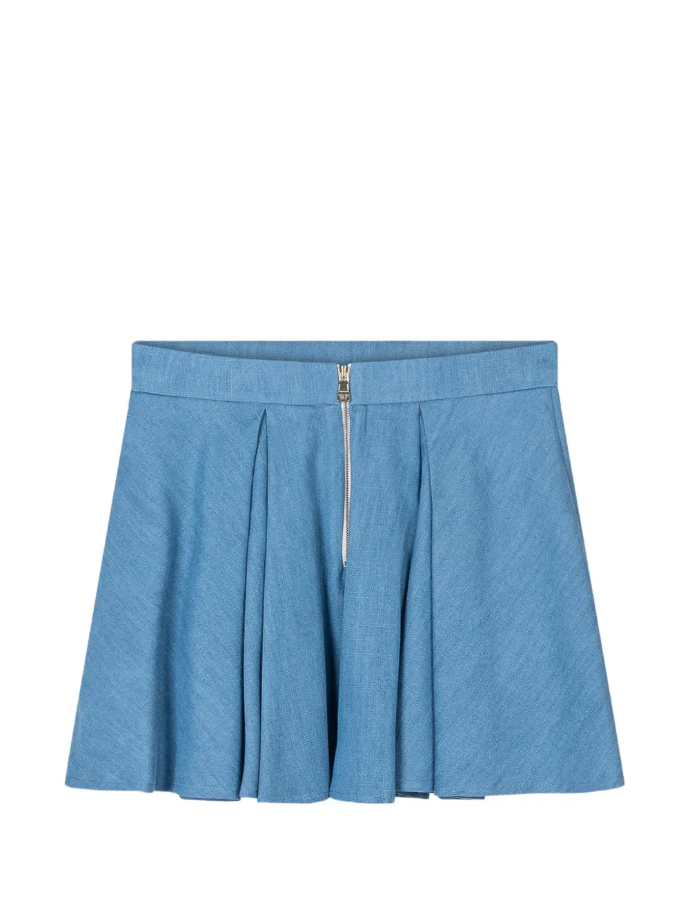 Balmain Kids Plooirok met knopen Blauw