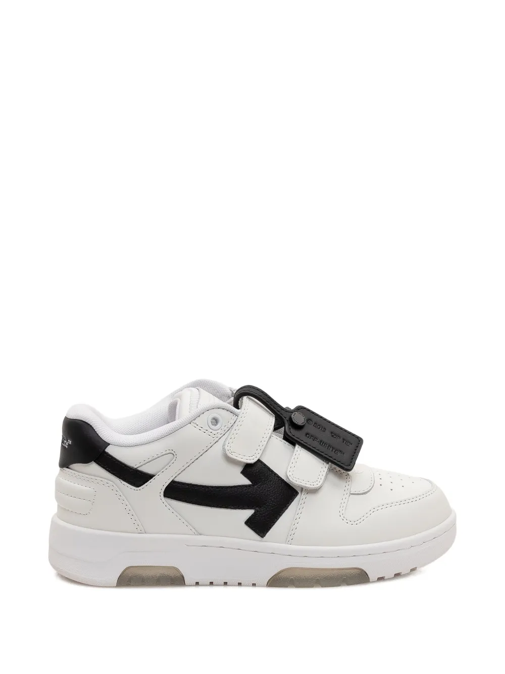 Off-White Kids Out Of Office arrow-detail sneakers - Bianco