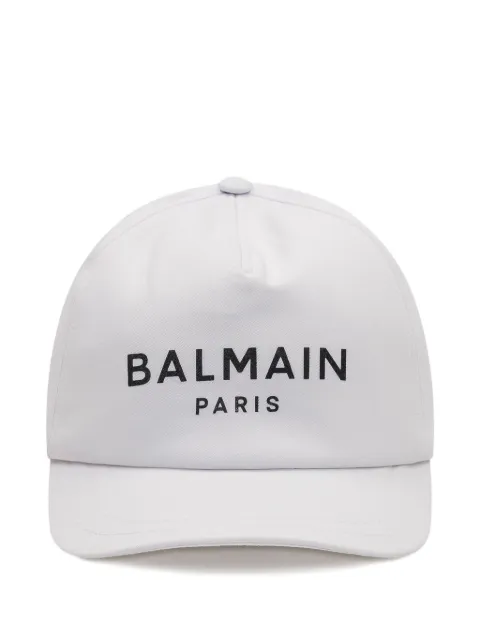 Balmain Kids logo-embroidered baseball cap