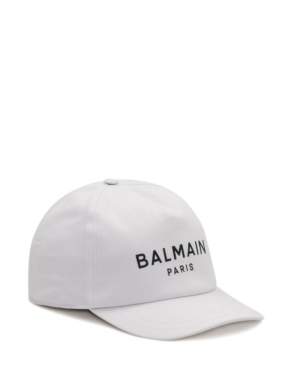 Balmain Kids Honkbalpet met geborduurd logo Wit