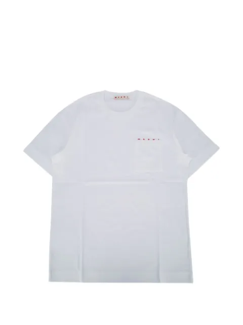 Marni Kids playera con bolsillo en el pecho