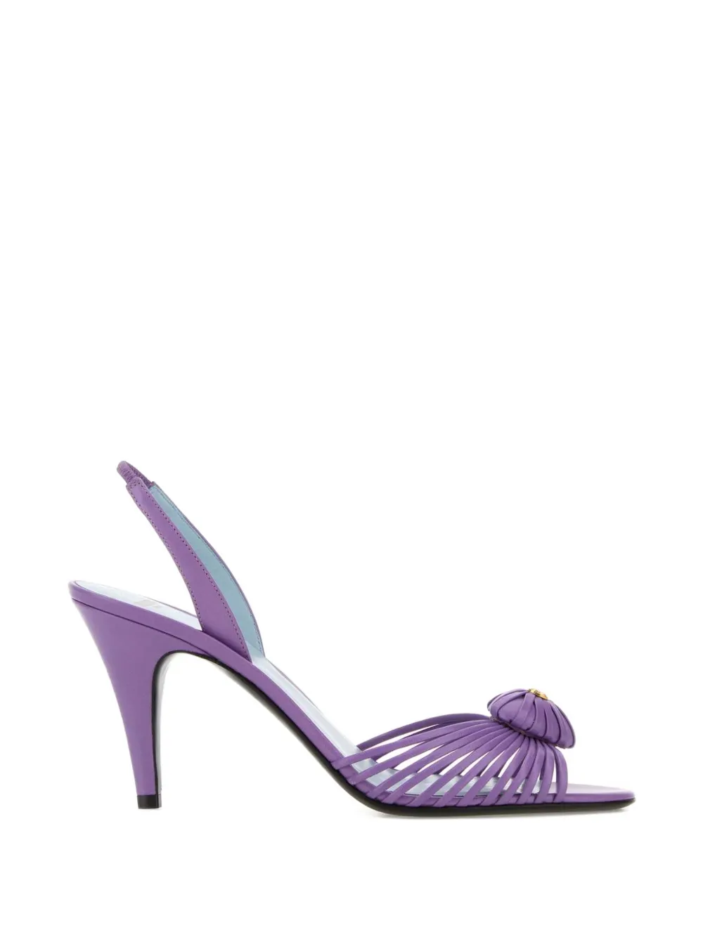 Valentino Garavani Royal leather sandals - Viola