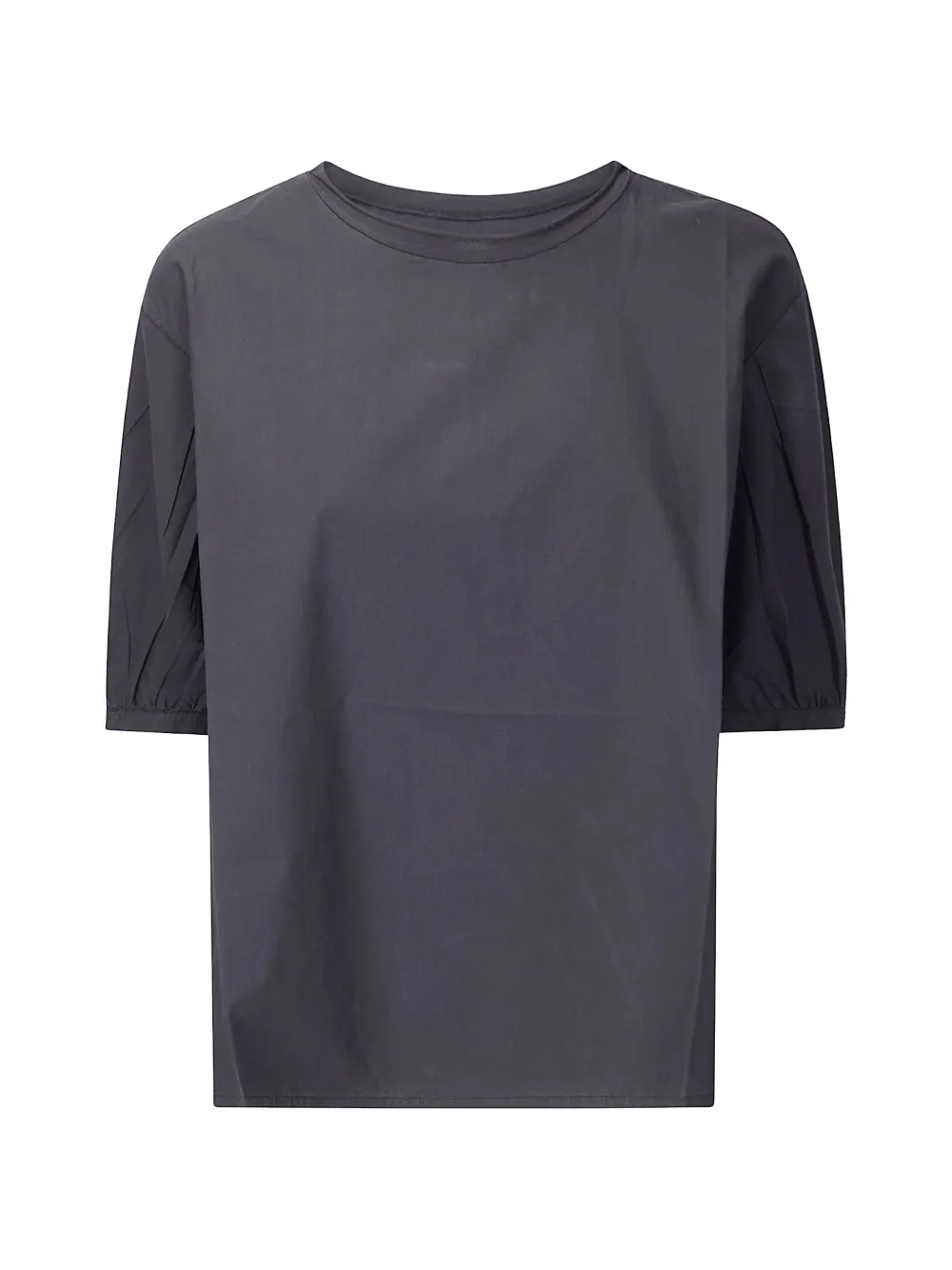 Labo.art Puffed-sleeves Blouse In Black