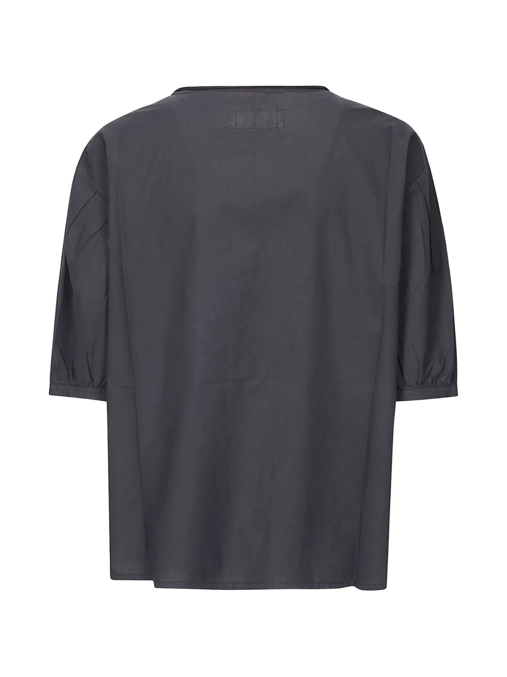  Labo Art Puffed-sleeves Blouse - Black 