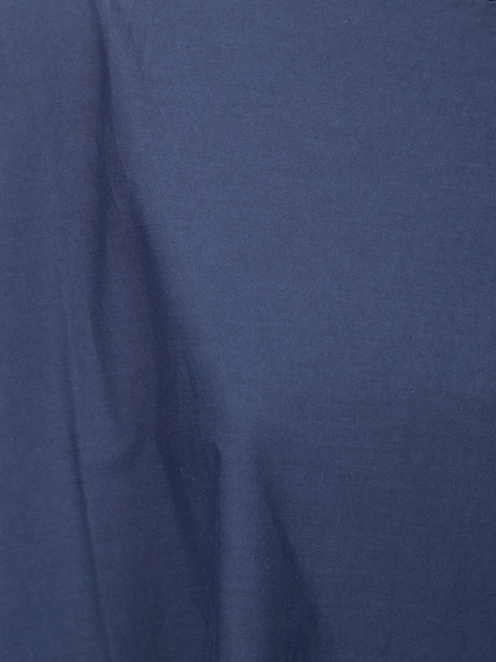  Labo Art Flared Crew-neck Midi Dress - Blue 