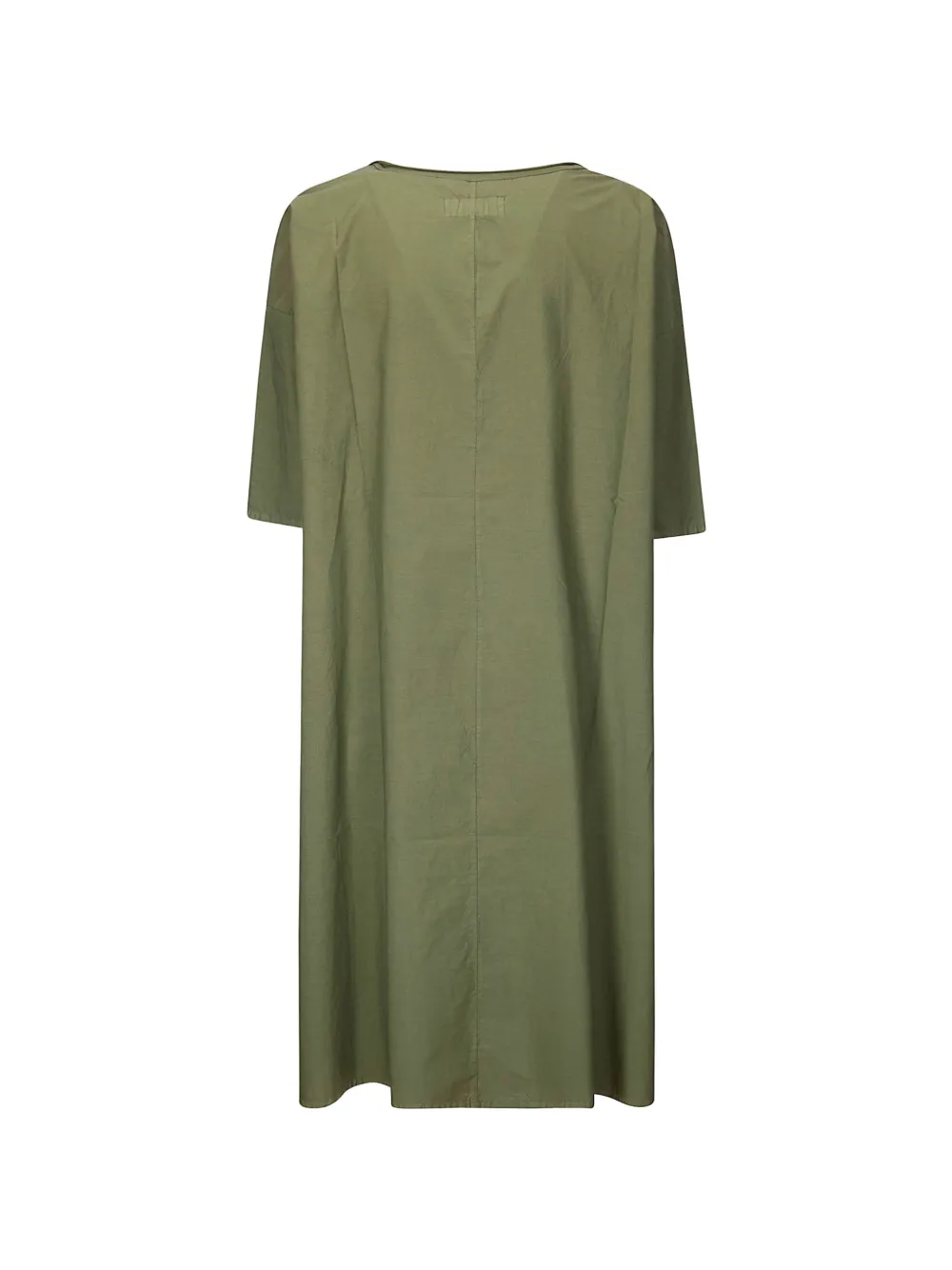  Labo Art Crew-neck Midi Dress - Green 